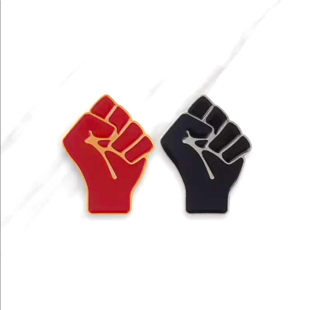 Black Lives Matter Enamel Pins